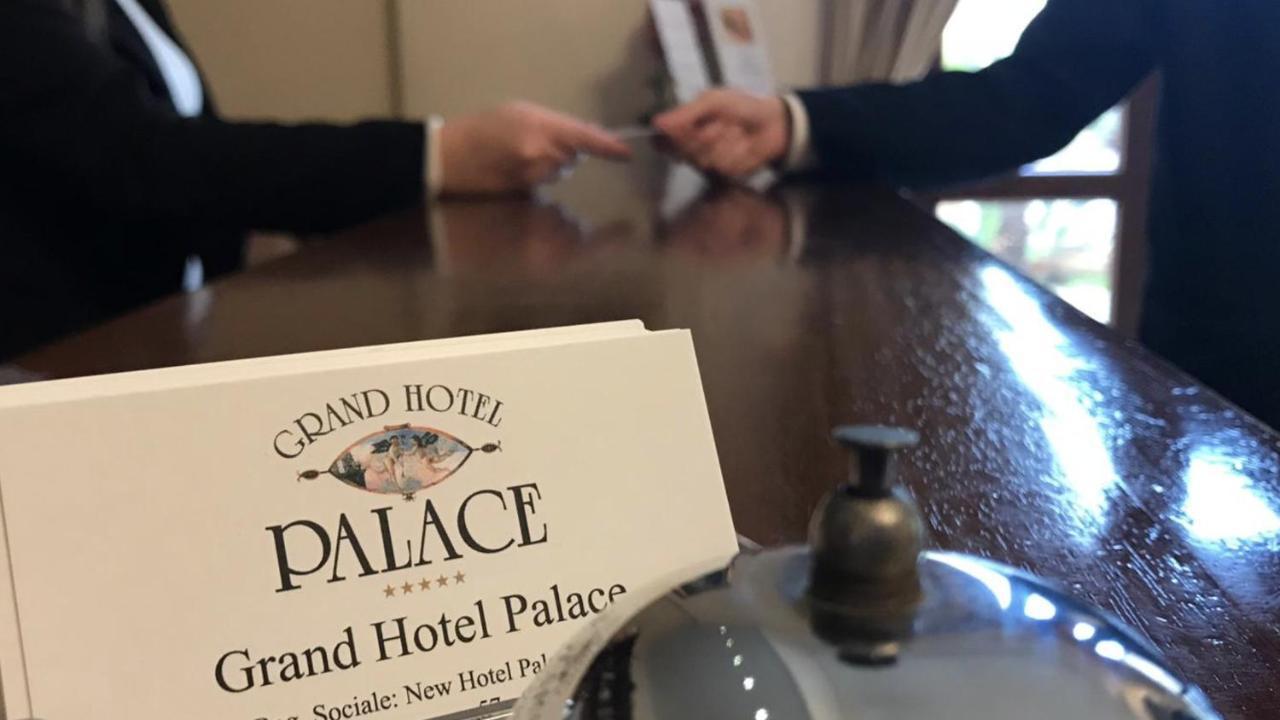 Grand Hotel Palace มาร์ซาลา ภายนอก รูปภาพ Reception